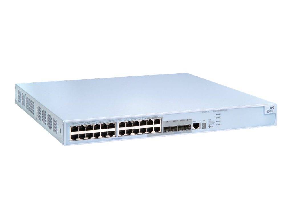HPE - Aruba JF846A Switch - 24 Anschlüsse - L4 - managed - stapelbar Netzwerkgerät