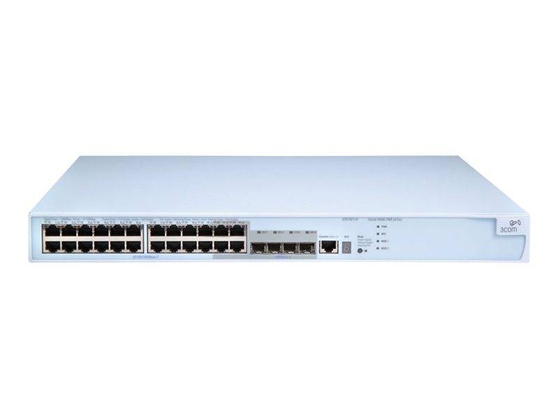 HPE - Aruba JF846A Switch - 24 Anschlüsse - L4 - managed - stapelbar Netzwerkgerät