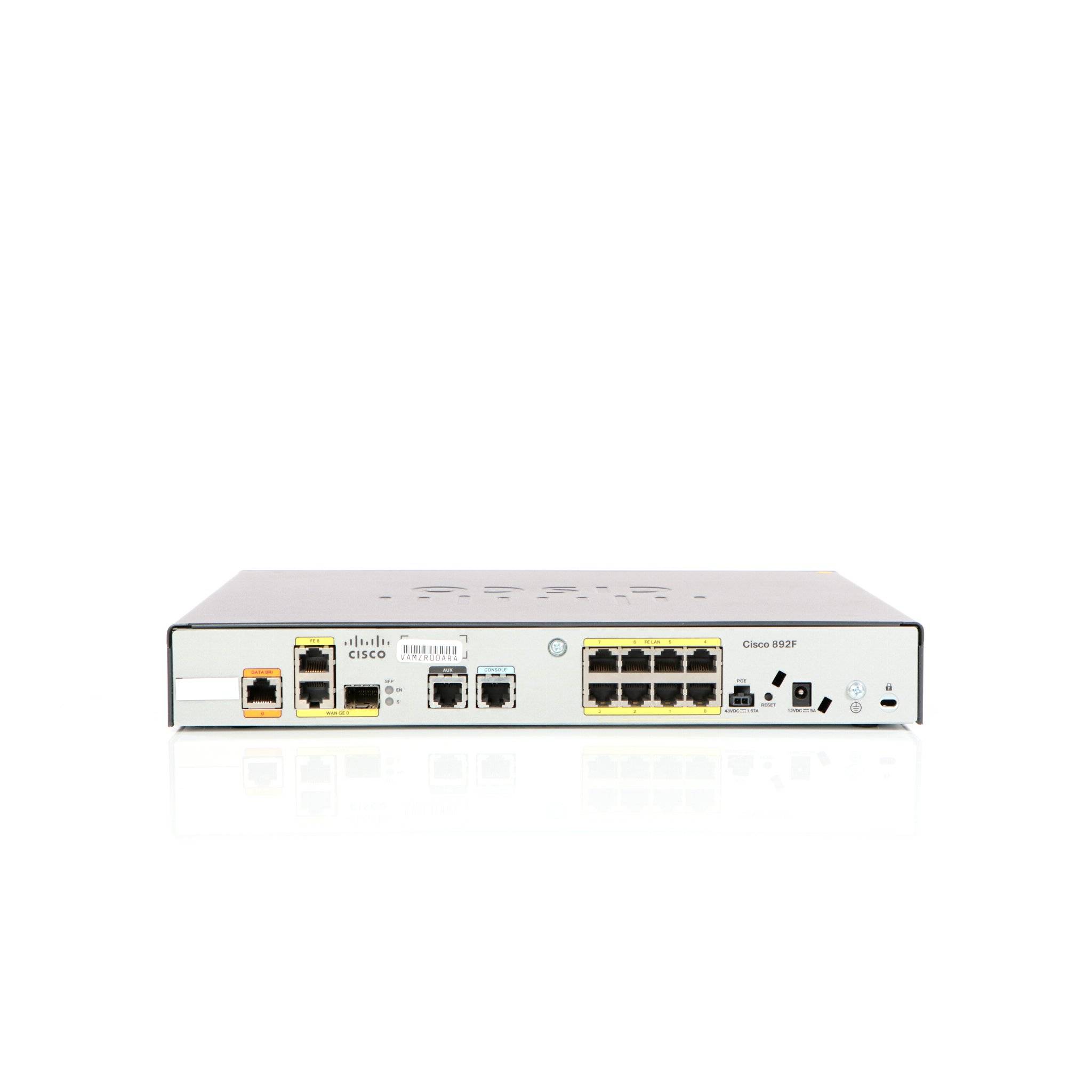 Cisco CISCO892F-K9 Router - 8-Port-Switch (integriert) Netzwerkgerät Computertechnik/Netzwerktechnik/LAN-Router
