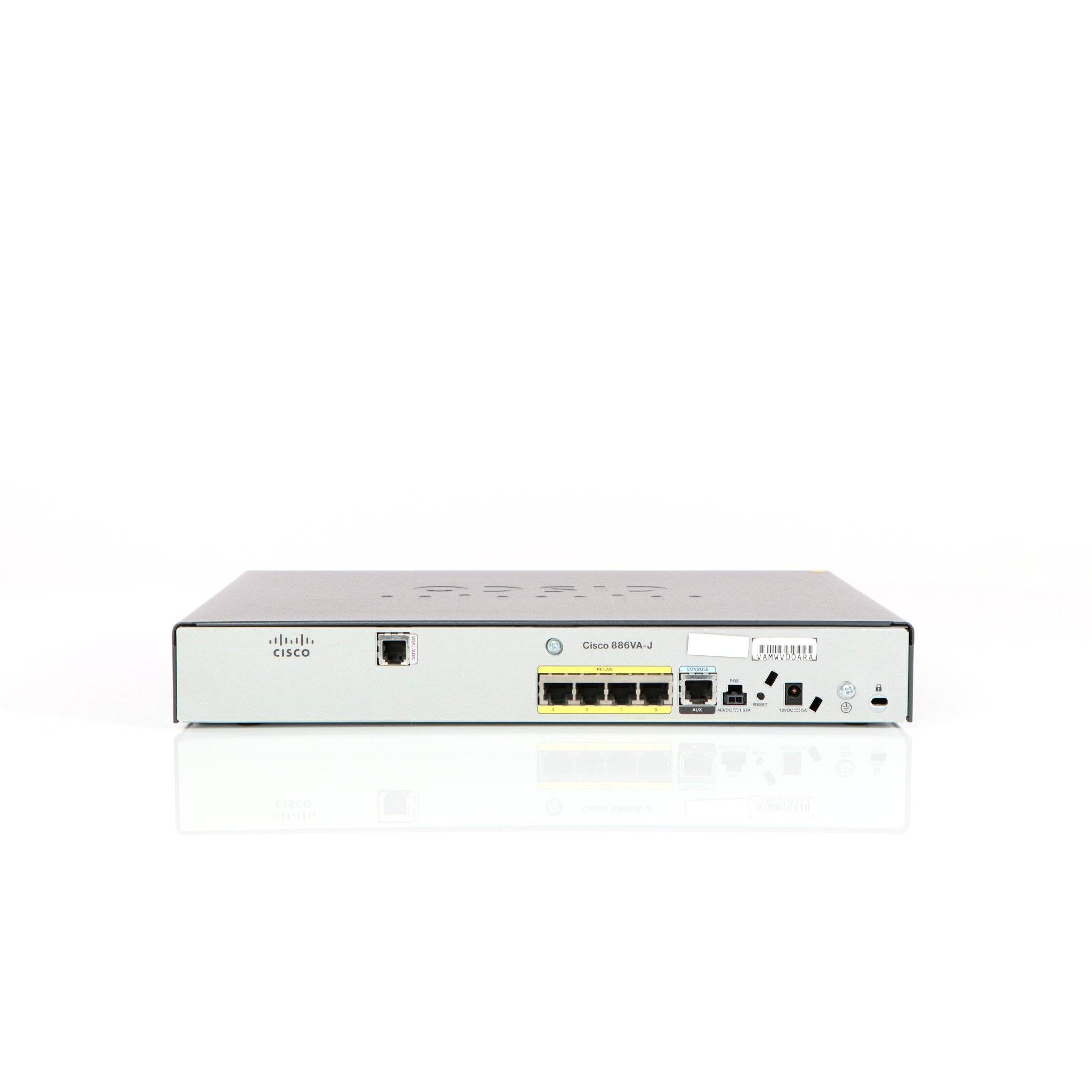 Cisco CISCO886VA-J-K9 Router - 4-Port-Switch (integriert) Netzwerkgerät Computertechnik/Netzwerktechnik/LAN-Router