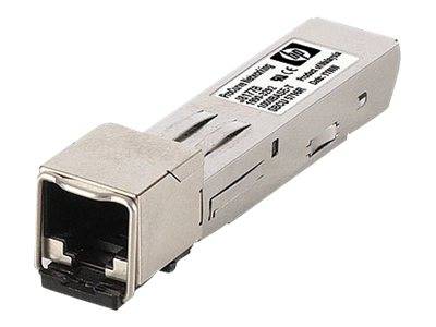HPE - SFP (Mini-GBIC)-Transceiver-Modul - 1GbE - 1000Base-T - RJ-45 - für HPE 1810, 1910, 20p 10/100/1000, 2610, 3500, 6