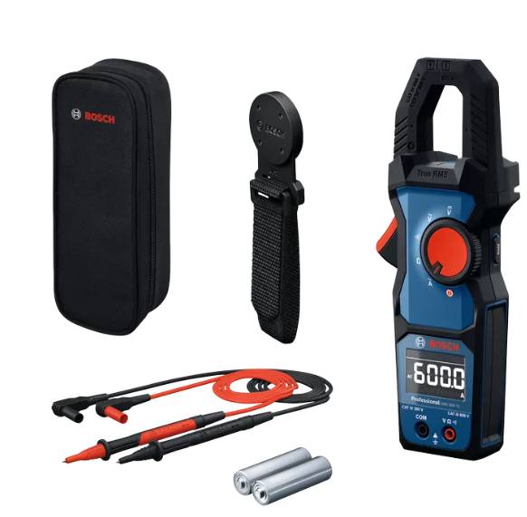 Bosch Strommesszange GMC 600-15 + MH 1 Professional 0601077601