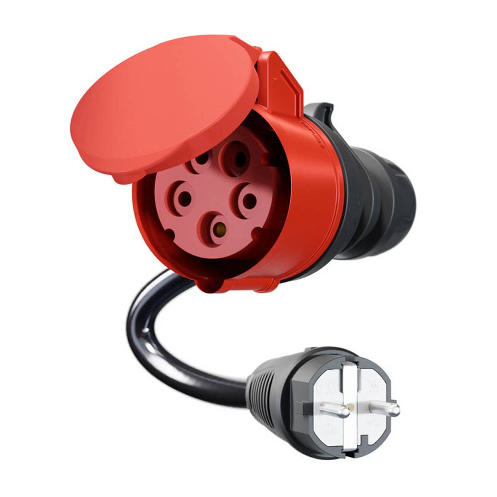 go-e Adapter zu Wallbox Gemini flex 11kW auf gewöhnliche Haushaltssteckdose