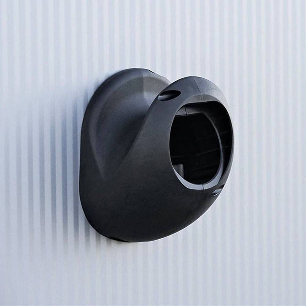 go-e CH-002-08-01, Kabelhalter, Wand, Kunststoff, Schwarz