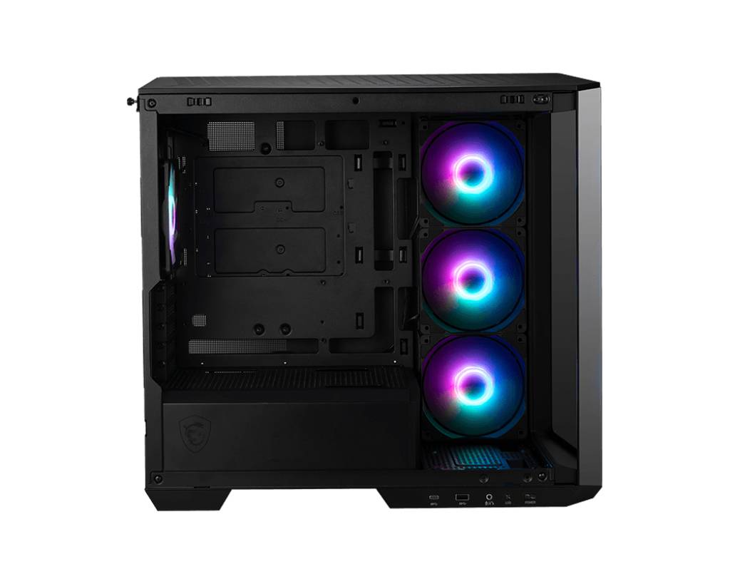 MSI MAG PANO M100R PZ - microATX Tower - Seitenteil mit Fenster (gehärtetes Glas)