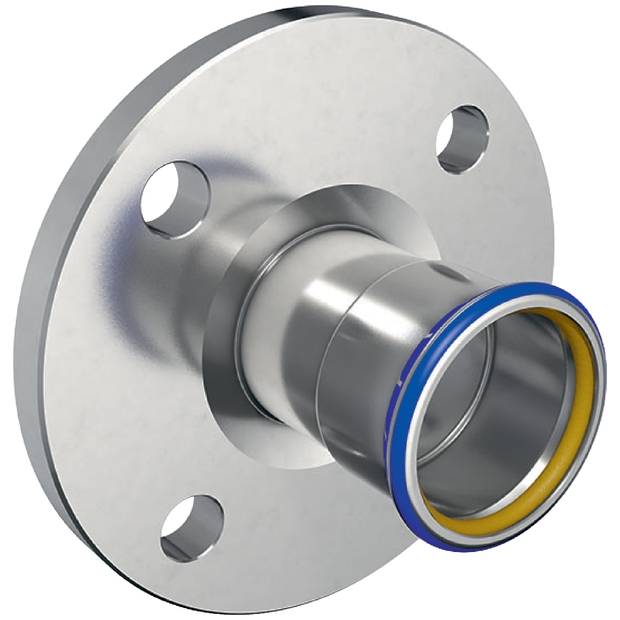 Geberit GE Mapress ES, Gas, Flansch, PN10/21, Pressmuffe, d76,1mm, 1 Stk.