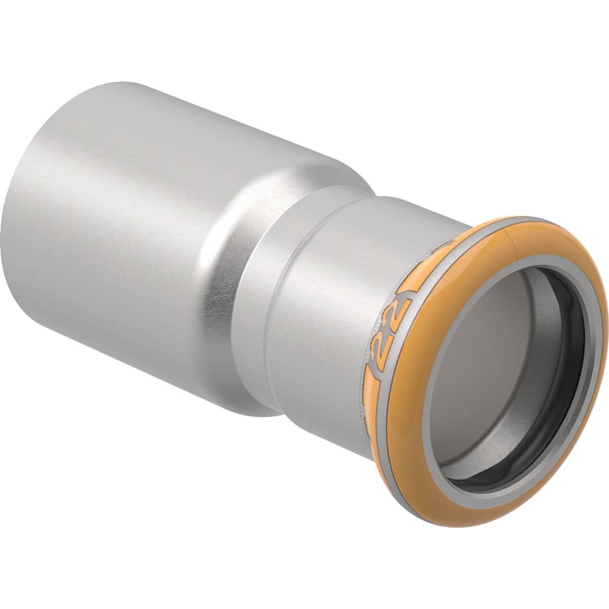 Geberit GE Mapress Therm Reduktion Einschubende, d108 x 88,9mm, NPW, 1 Stk.