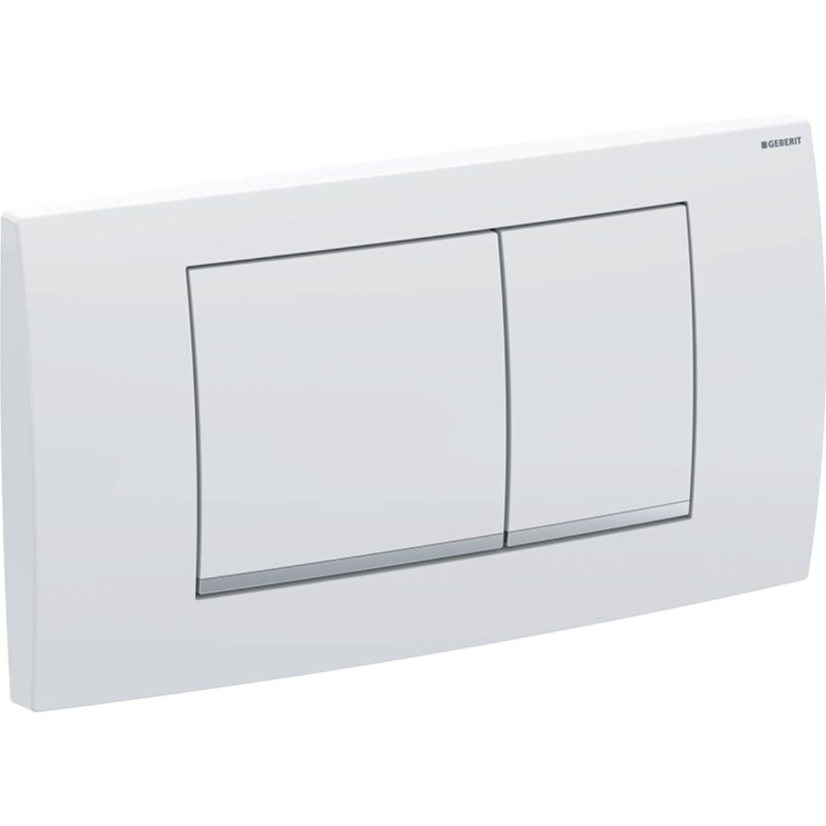 Geberit 115899JQ1, Twinline30 Betätigungsplatte chrom matt