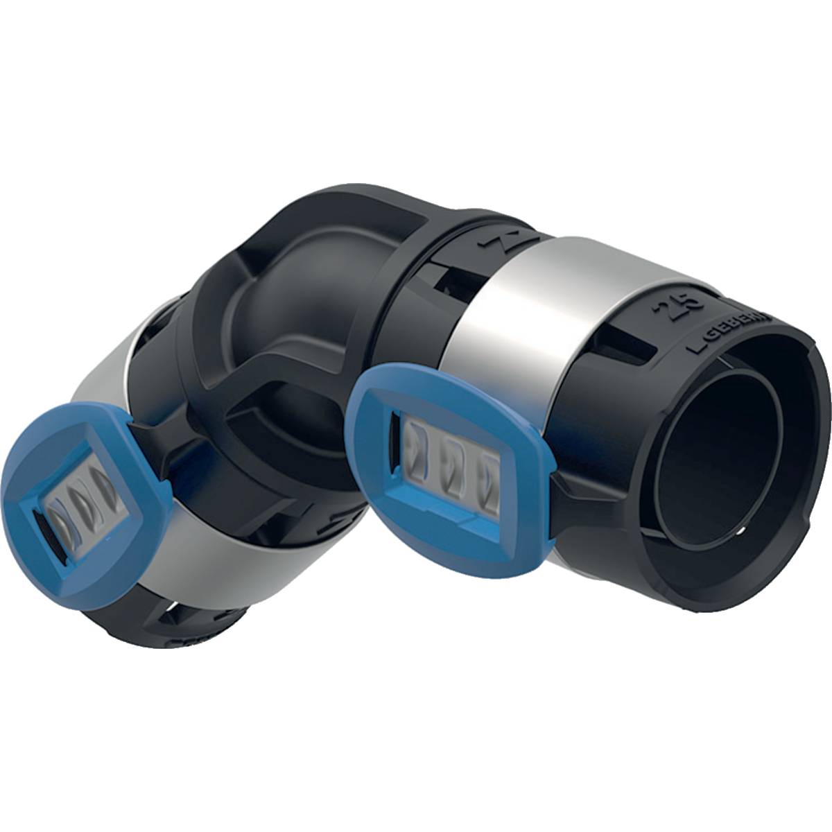 Geberit GE FlowFit Bogen, PPSU, 45°, d20mm, 1 Stk.