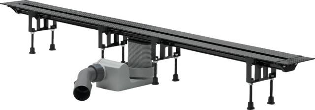 Viega Duschrinnen-Grundkörper Advantix Vario 4965.10 in 300-1200mm Kunststoff, 1 Stk.