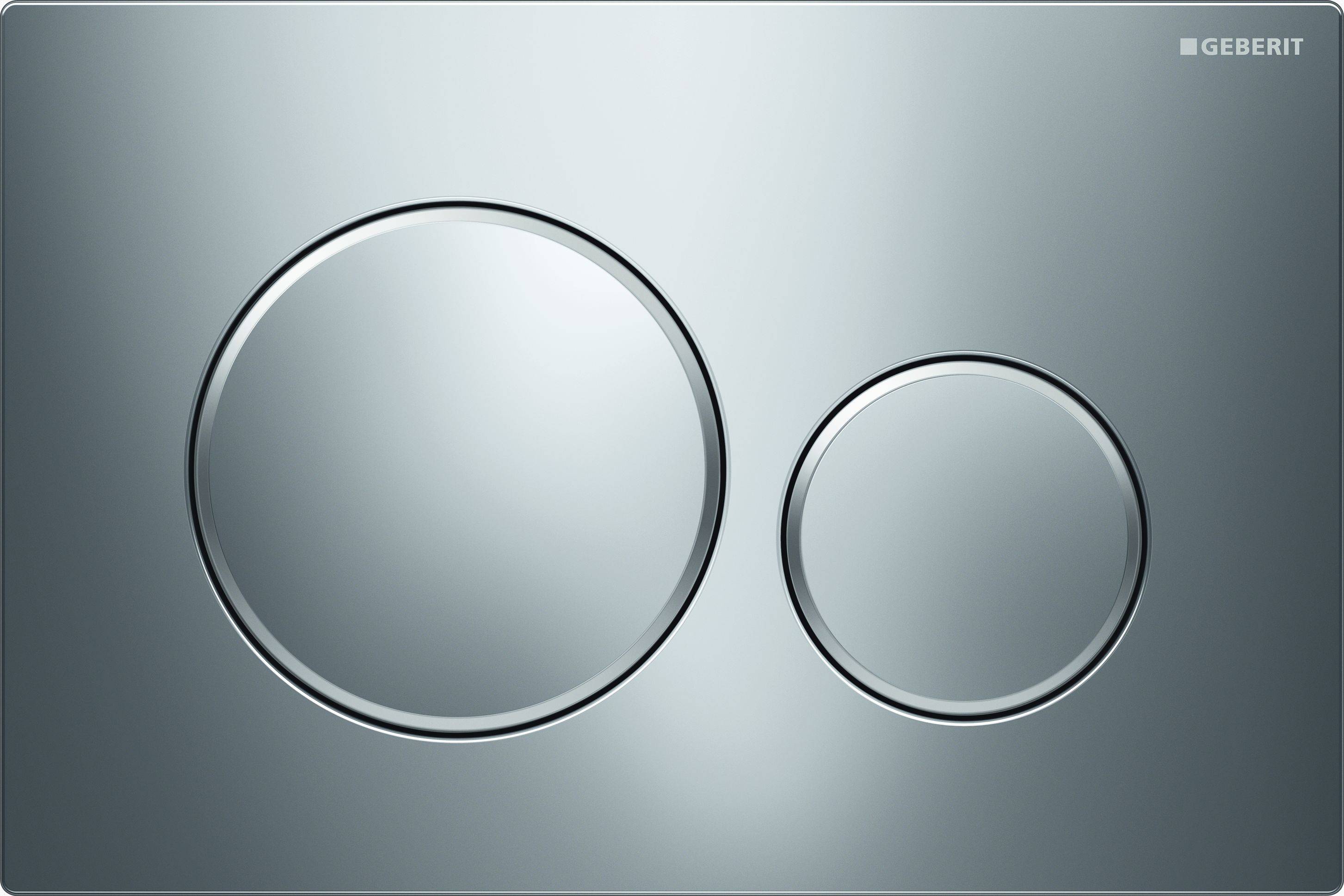 Geberit 115882KH1, Sigma20 Betätigungsplatte Round chrom