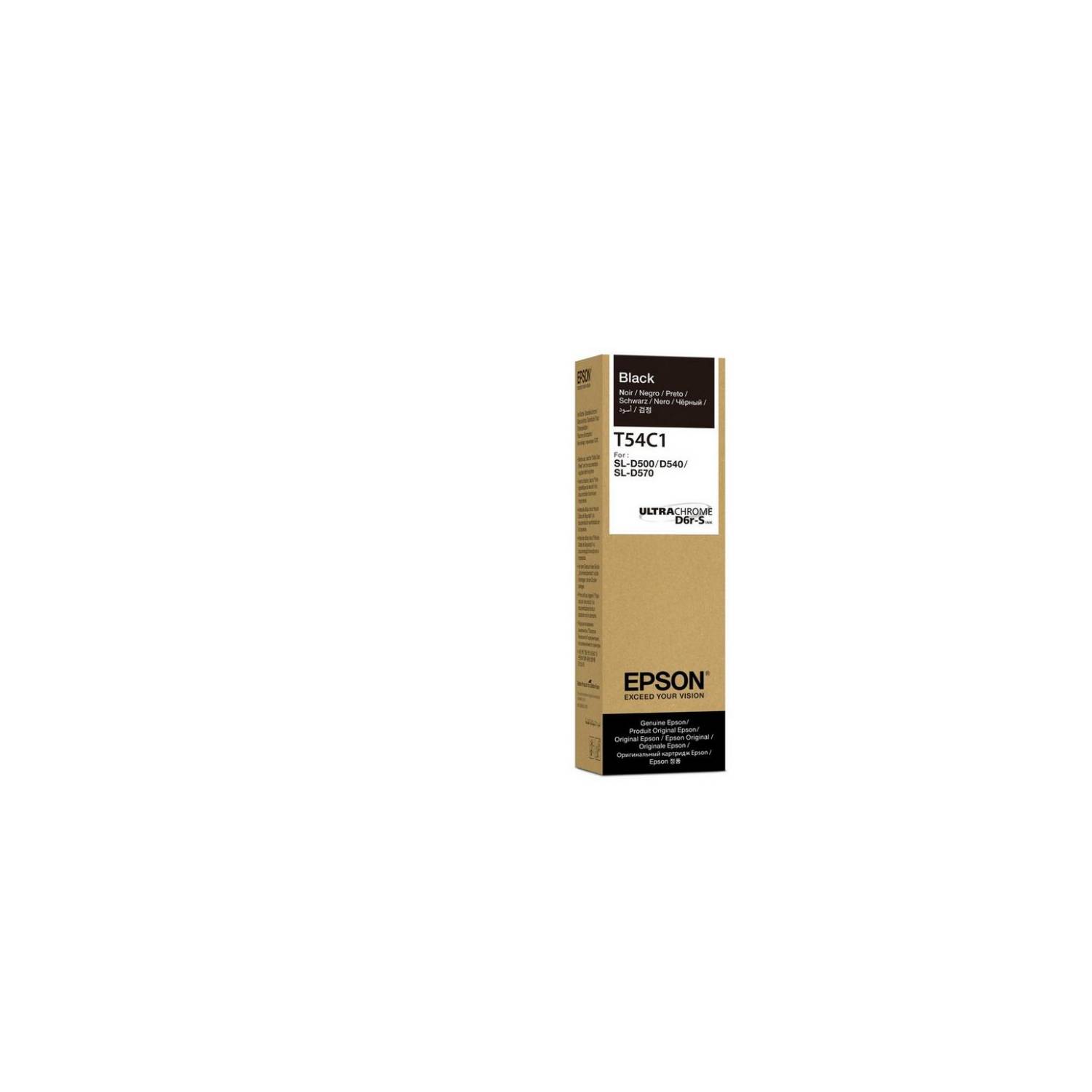 Epson T54C - Schwarz - original - Box - Nachfülltinte