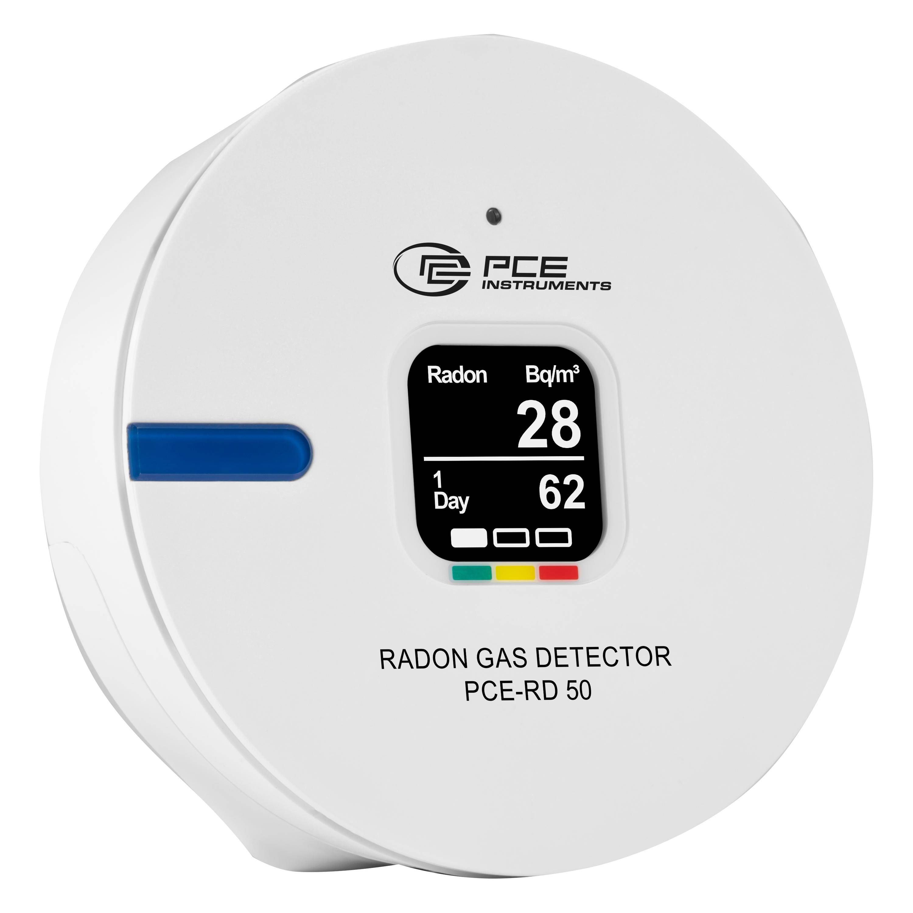 PCE Instruments PCE-RD 50 Radon-Messgerät 0 - 9999 Bq/m³ mit Datenloggerfunktion kalibriert Werksstandard (ohne Zertifikat)