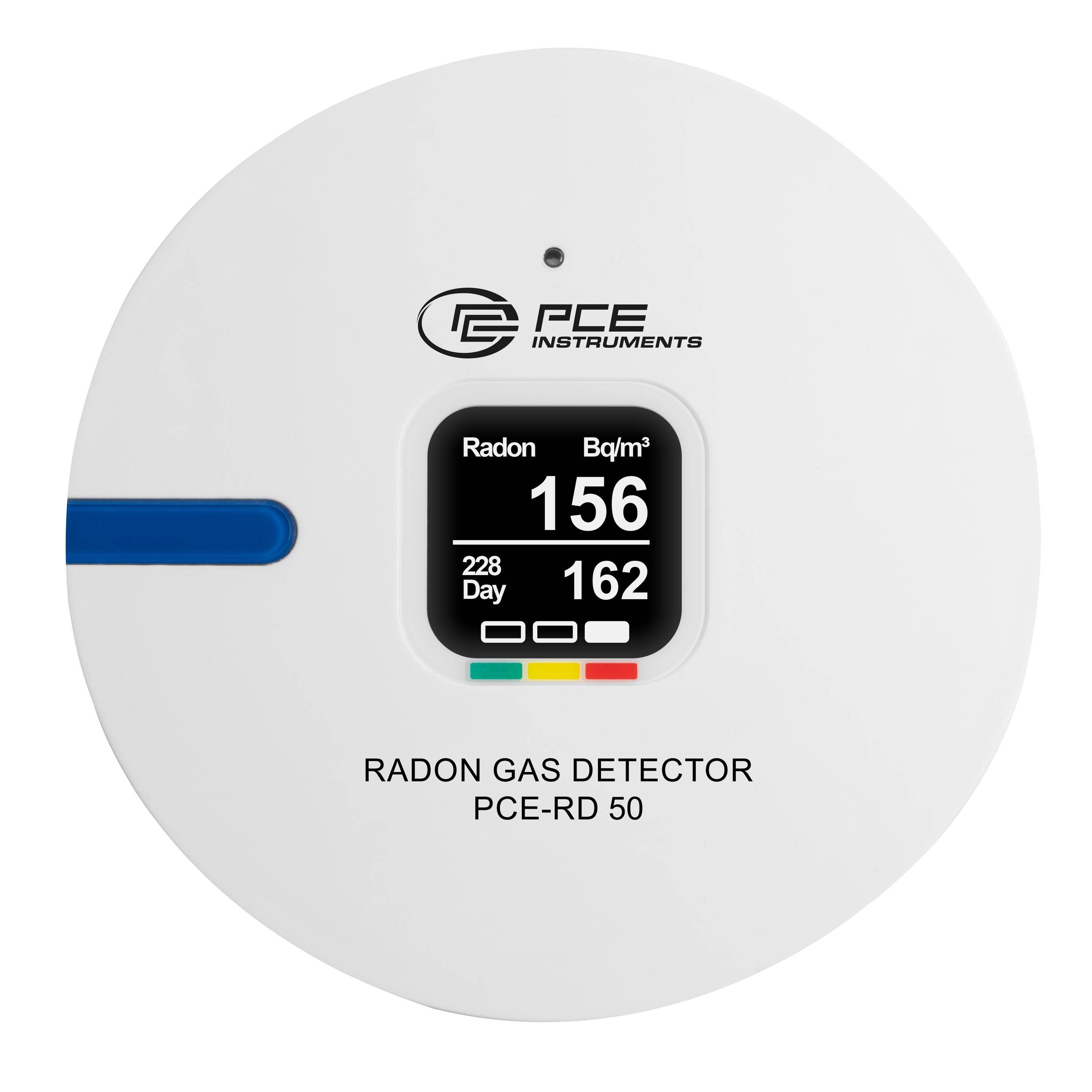 PCE Instruments PCE-RD 50 Radon-Messgerät 0 - 9999 Bq/m³ mit Datenloggerfunktion kalibriert Werksstandard (ohne Zertifikat)