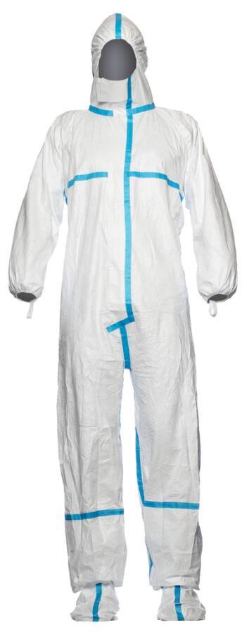 Tyvek® 600 Plus D13398948 Größe L Farbe weiß Ausführung mit Füßlingen