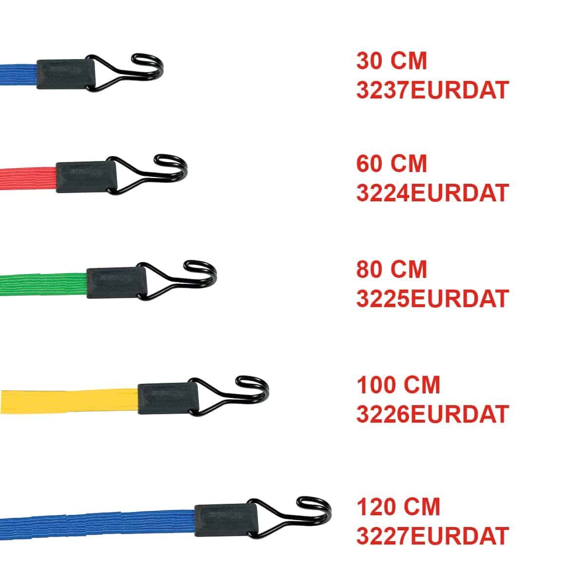 MasterLock 1 m x 18 mm Smooth Gummi-Spannseil, Gelb, 1,8 cm, 100 cm, 1 Stück(e)