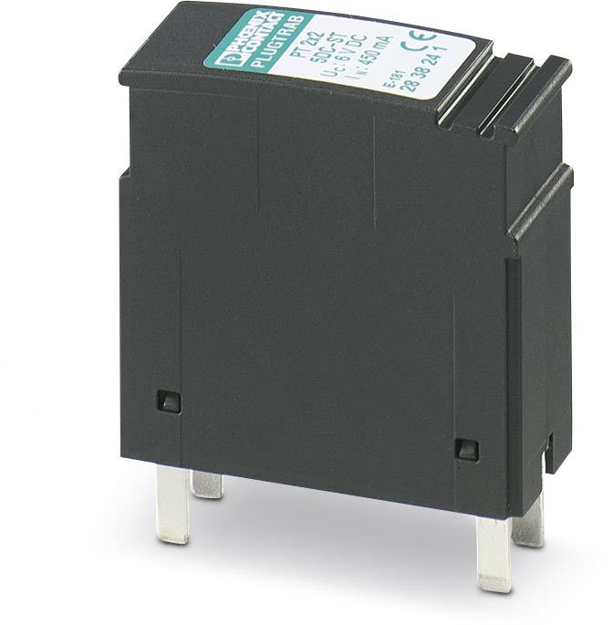 Phoenix Contact 2838283 PT 2X2-24AC-ST Überspannungsschutz-Ableiter steckbar 10er Set Überspannungsschutz für: Verteilerschrank 10 kA 10 St.