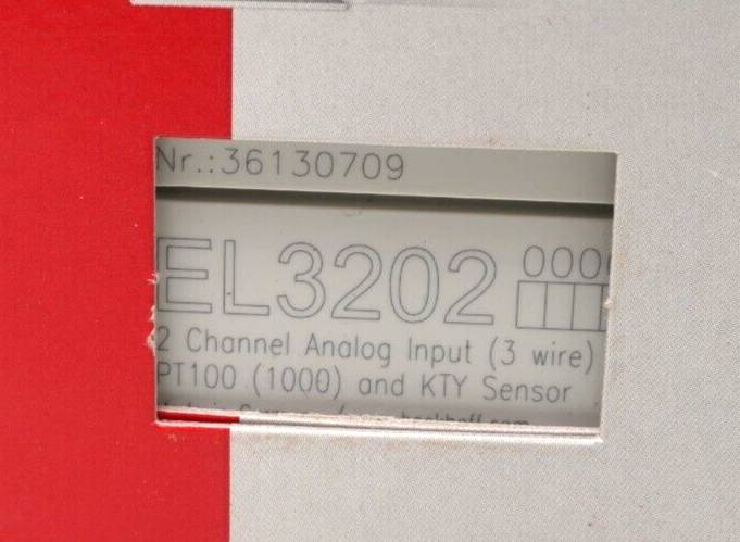 Beckhoff Automation EtherCAT-Klemme 2-Kanal-Analog-Eingang EL3202 ( EL 3202 )
