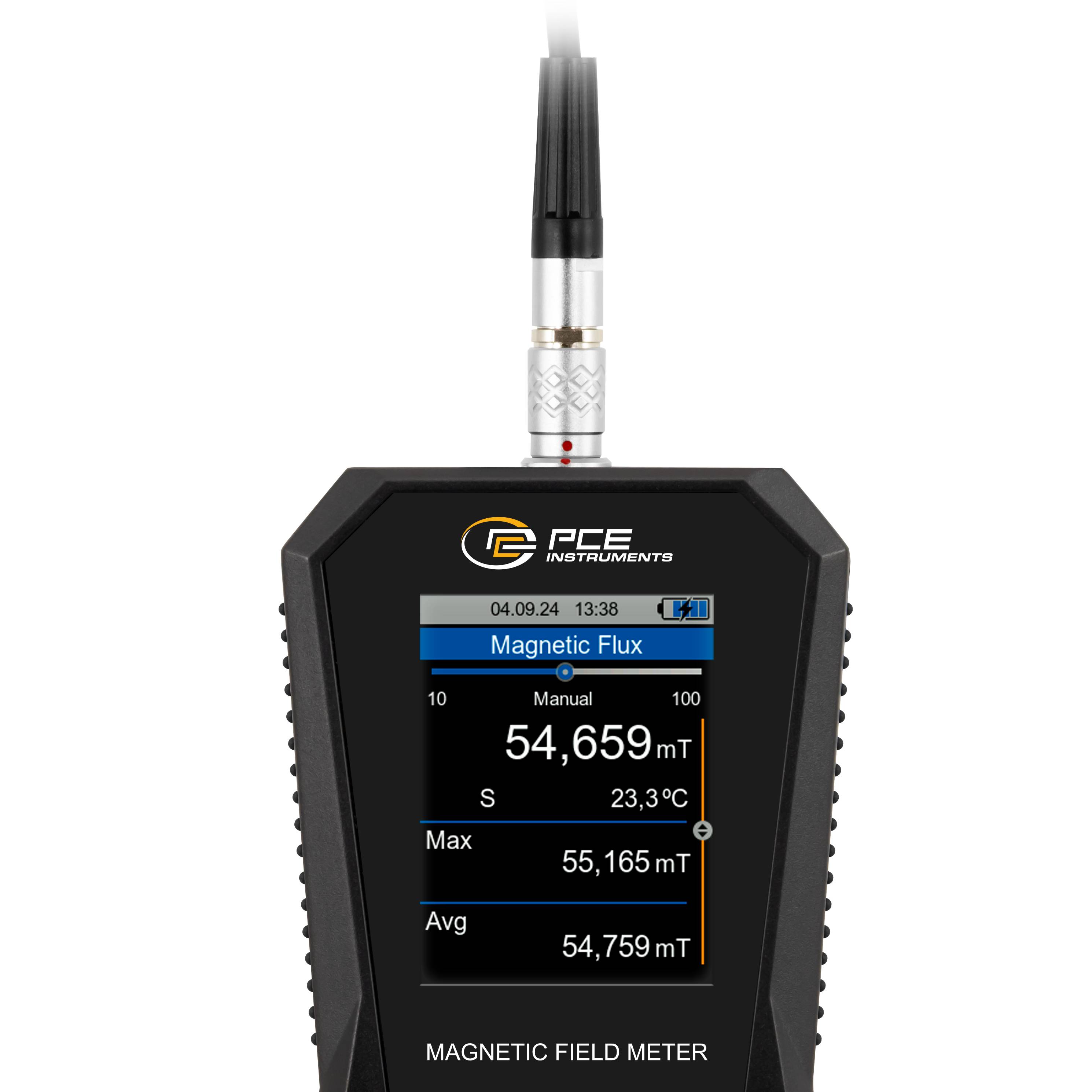 PCE Instruments PCE-MFM 3800 Magnetfeldtester mit SD-Kartenslot