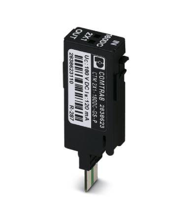 Phoenix Contact 2838623 CTM 2X1-180DC-GS-P Überspannungsschutz-Stecker 10er Set Überspannungsschutz für: Netzwerk (LSA) 5 kA 10 St.