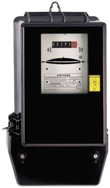 NZR Drehstromzähler geeicht,10(60)A 10020215 10 A, 60 0 V, 50 Hz, 2,4 W, 190 mm, 140 mm