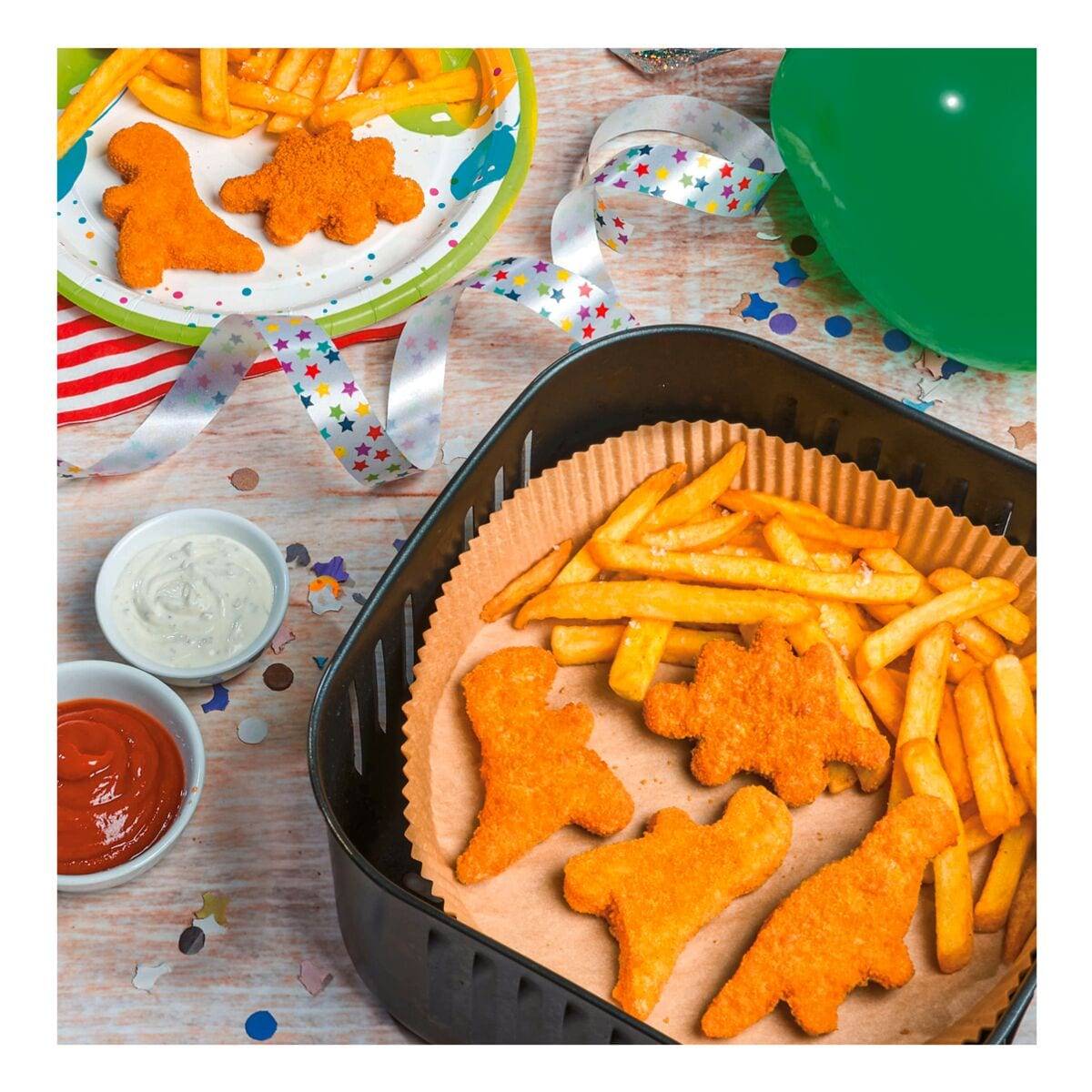 Toppits Backpapier für Heißluftfritteusen/Airfryer