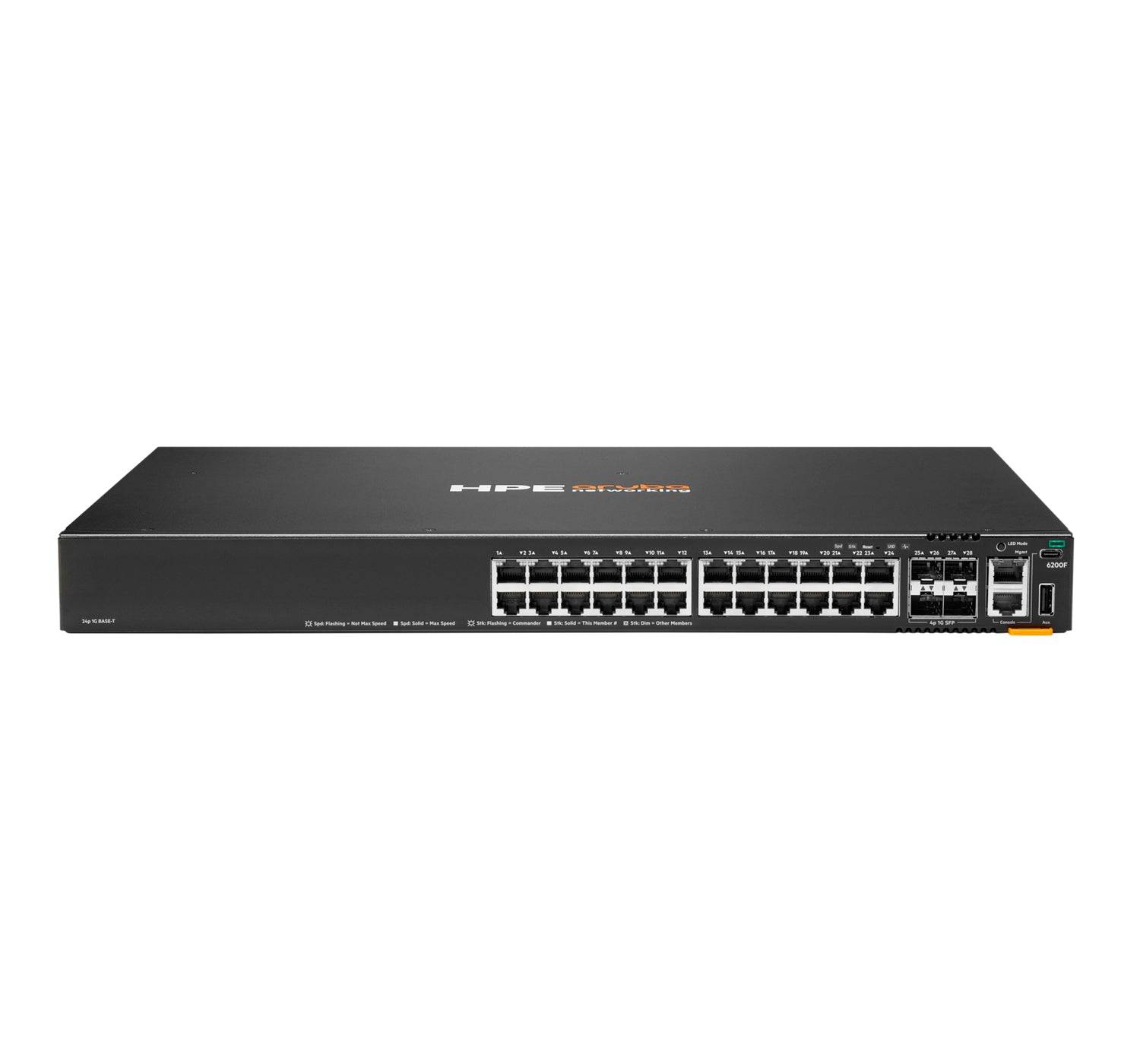 S0M81A - HPE Aruba CX 6200F 24G 4SFP Switch