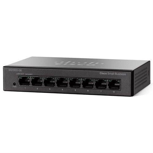 SG100D-08-EU - Cisco Small Business SG 100D-08 Switch, unmanaged