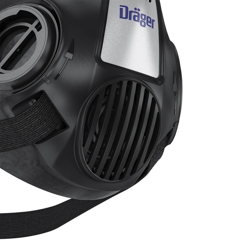 Halbmaske X-plore® 3500 R56960 Größe M Typ Handwerker-Set Material Dräger-Flex, silikonfrei Scheibe ohne Anschluss Bajon