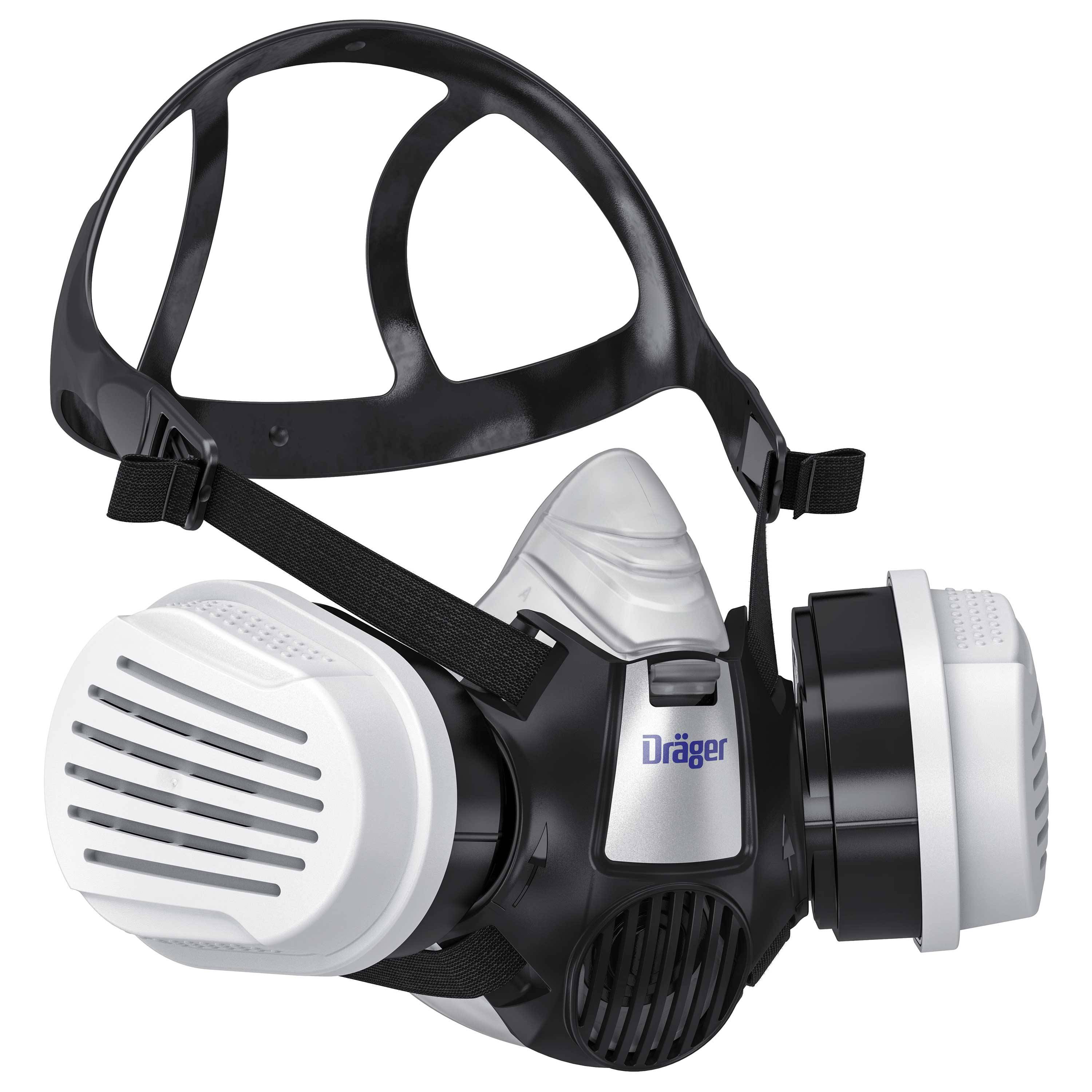 Halbmaske X-plore® 3300 R57793 Größe M Typ Lackierer-Set Material Soft-TPE Scheibe ohne Anschluss Bajonett Inhalt 1 X-pl