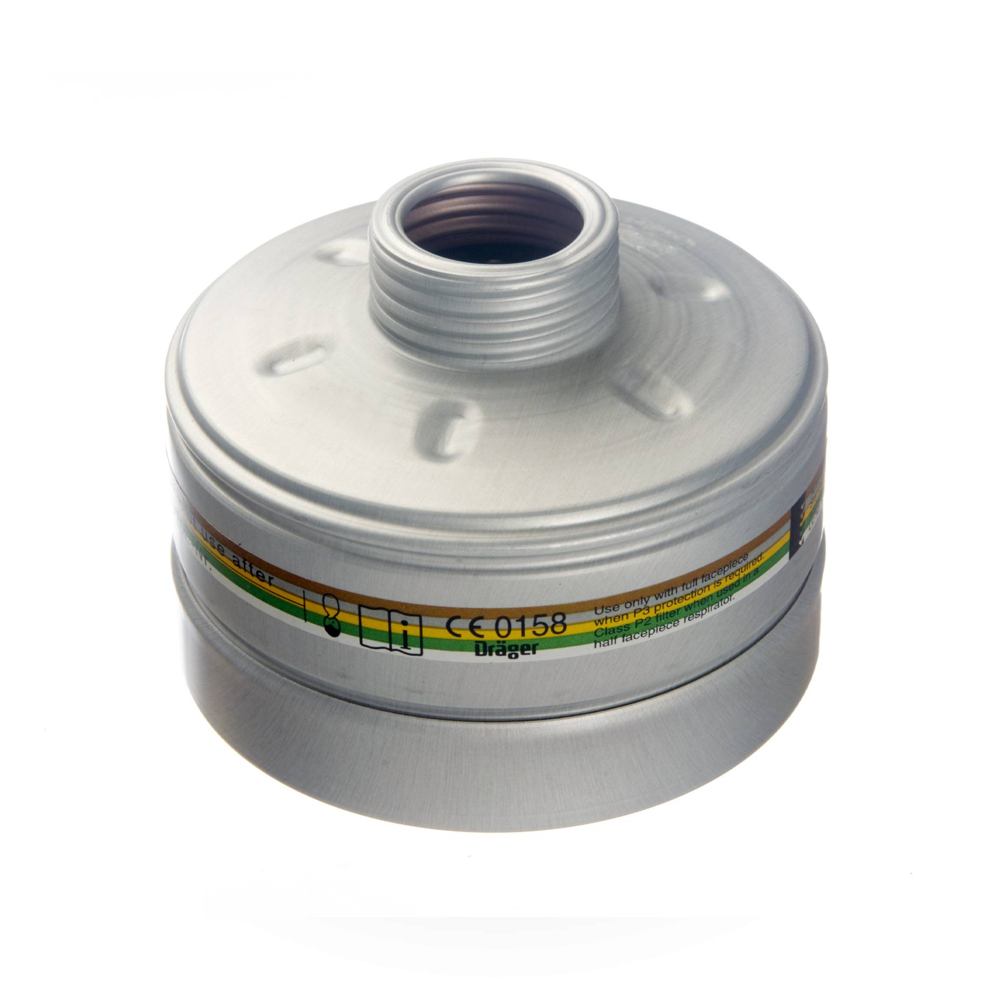 Kombinationsfilter X-plore® Rd40 6738803 Bezeichnung 940 A2B2E2K1 P2 R D Schutz gegen Gase und Dämpfe von organischen V