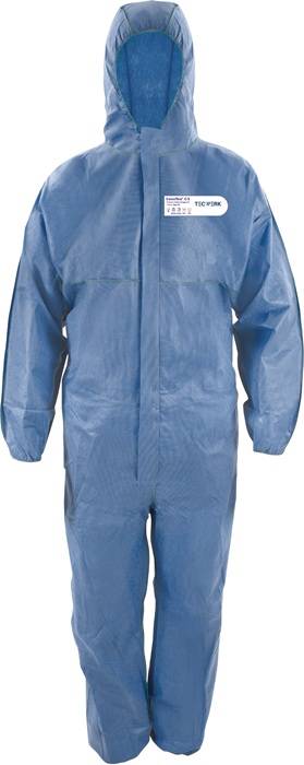 Schutzoverall CoverTex® Gr.XL blau PSA III TECWERK