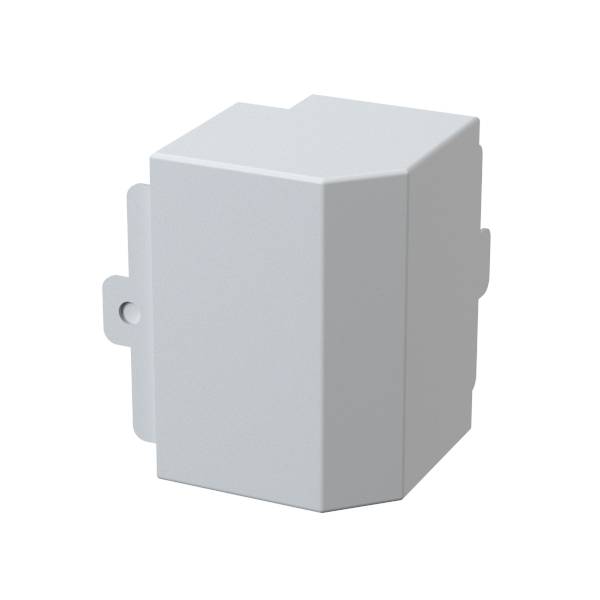 11855 Außeneckhaube LFG 40x40-9010 Kunststoff hfr alpinweiß