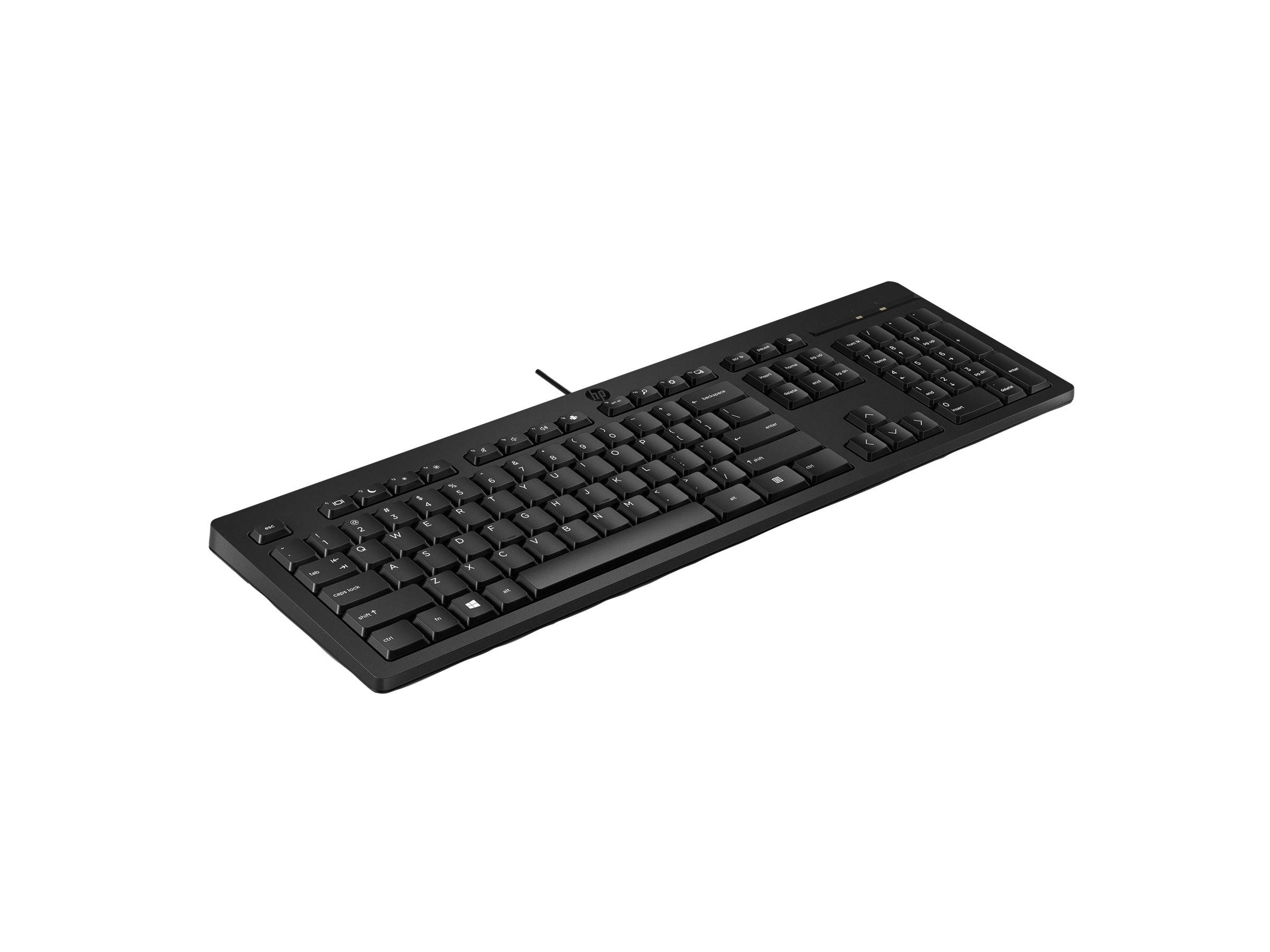 HP 125 G2 - Tastatur - 100% - full size - USB