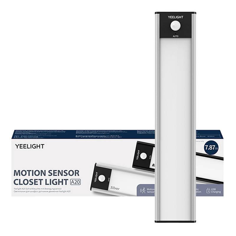 Yeelight Schrankleuchte Silber 20cm 2700K