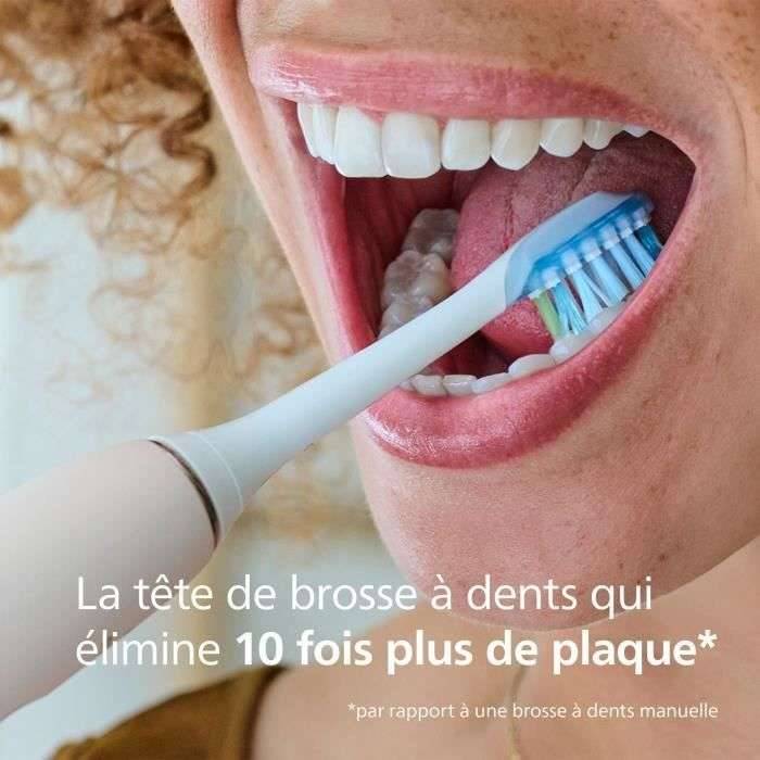 Philips Sonicare C3 Premium Plaque Defense Ersatzbürstenköpfe 4er-Pack, weiß