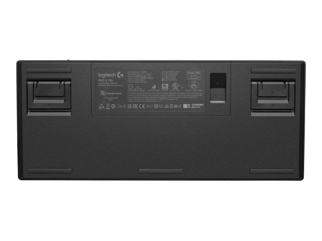 Logitech G PRO X TKL, Kabellos, RF Wireless + Bluetooth, Mechanischer Switch, QWERTY, RGB-LED, Schwa
