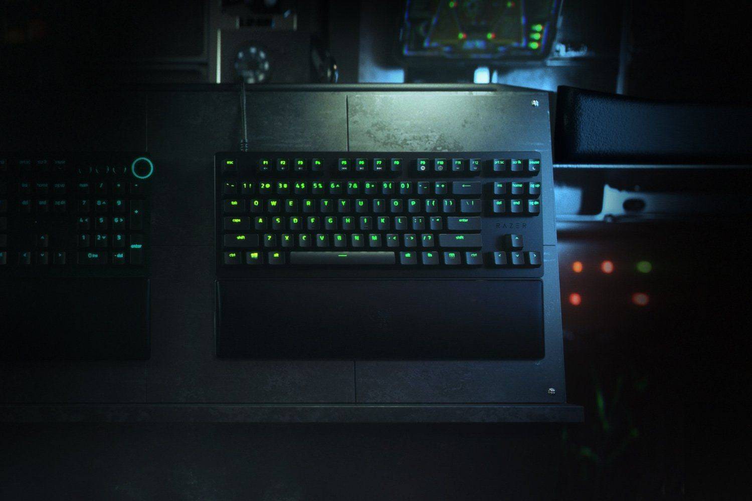Razer Huntsman V2 Tenkeyless Tastatur Optisk RGB Chroma Kablet USALinear Optical