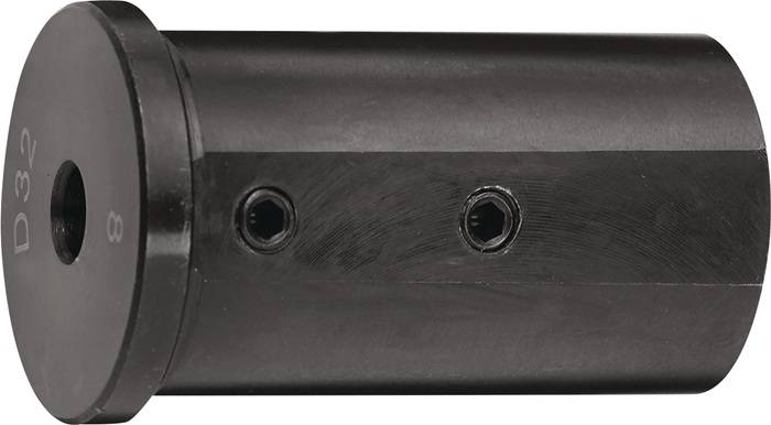 Reduzierbuchse Form 1 Bohrungs-D.12mm AD 32mm Einspann-L.56mm TECWERK