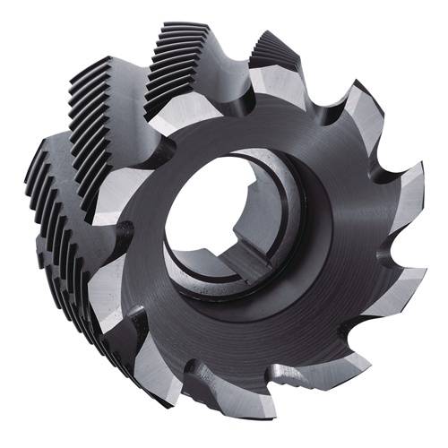 Walzenstirnfräser DIN 1880 Typ NR D.63mm HSS-Co5 TiCN Z.8 TECWERK
