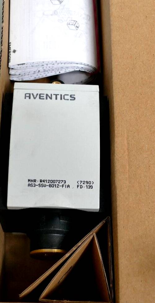 Aventics - R412007273 - Aventics Pneumatikventil AS3-SSV-G012-FIA | R412007273