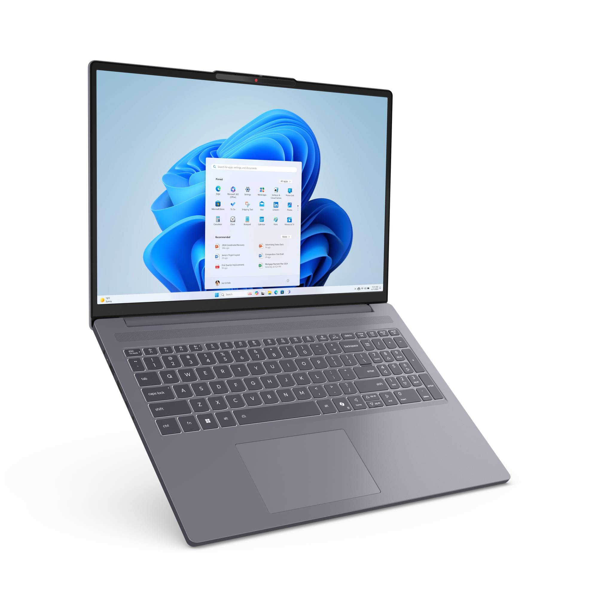 IdeaPad Slim 3 16ARP10 83K8 - 180°-Scharnierdesign - AMD Ryzen 7 170 / 3.2 GHz -