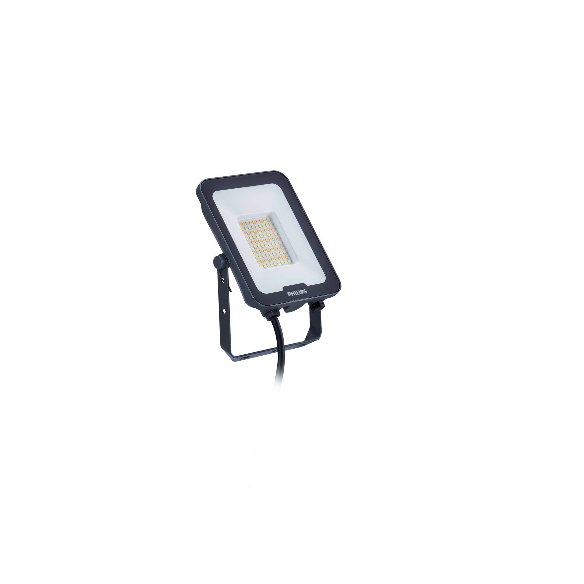 PHIL LED-Strahler Ledinaire IP65 grau 30W 3600lm 3000/4000/6500K symmetrisch Techn.Licht/Wohnraum