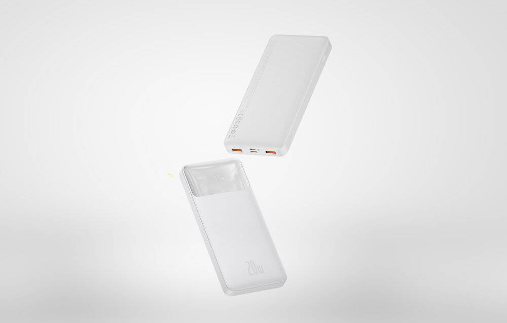 Powerbank Baseus Bipow 10000mAh, 20W (weiß)
