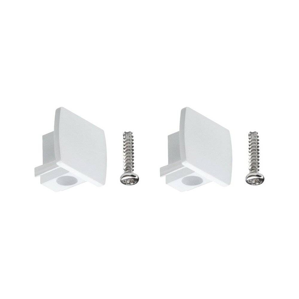 Endkappe URail Universal Weiß 2er