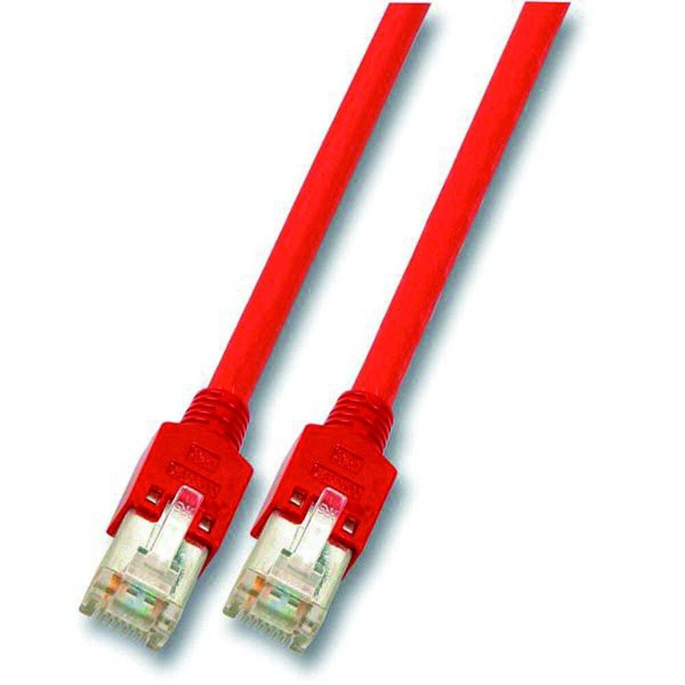 RJ45 Patchkabel Cat.5e SF/UTP LSZH -- Draka UC300 TM11 crossed rot 2m Kupferverkabelung