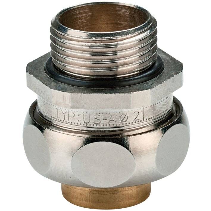 Flexa Sicherh.Verschraubung AD17/M16x1,5 US-M 5011.335.016 17 mm, 12 10 33 27 mm