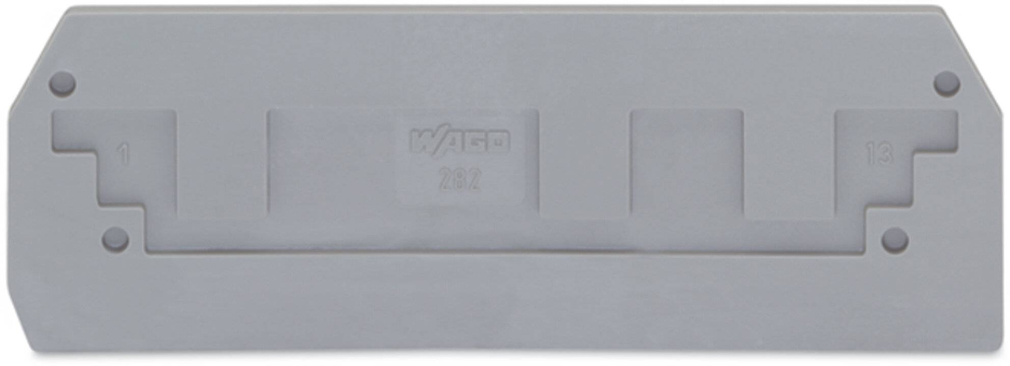 WAGO GmbH & Co. KG Abschlußplatte grau 282-308 2,5 mm