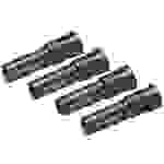 Axing 1007843 Schutztülle für F-Stecker Kabel-Durchmesser: 6.8mm 4St.