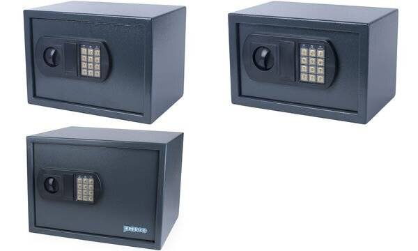 pavo Tresor High Security, 8,1 Liter, dunkelgrau